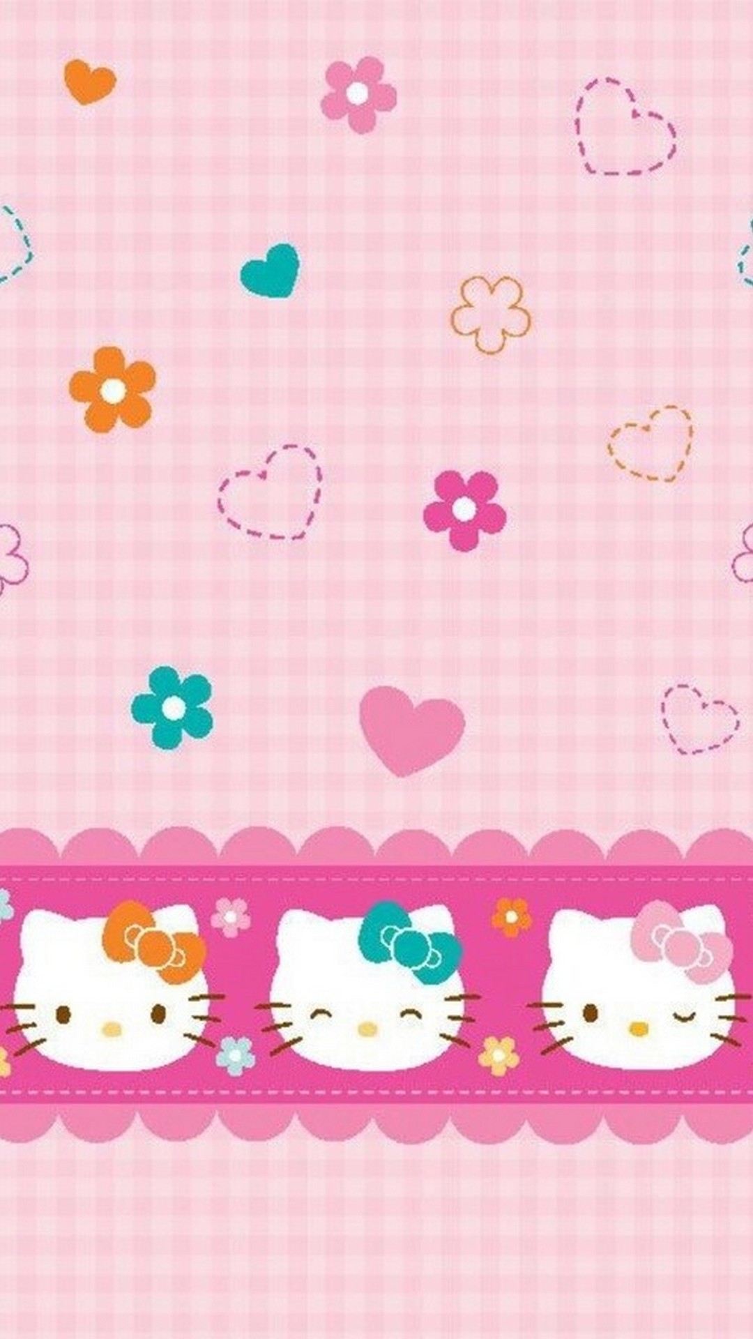 Wallpaper Android Hello Kitty Characters with image resolution 1080x1920 pixel. You can make this wallpaper for your Android backgrounds, Tablet, Smartphones Screensavers and Mobile Phone Lock Screen