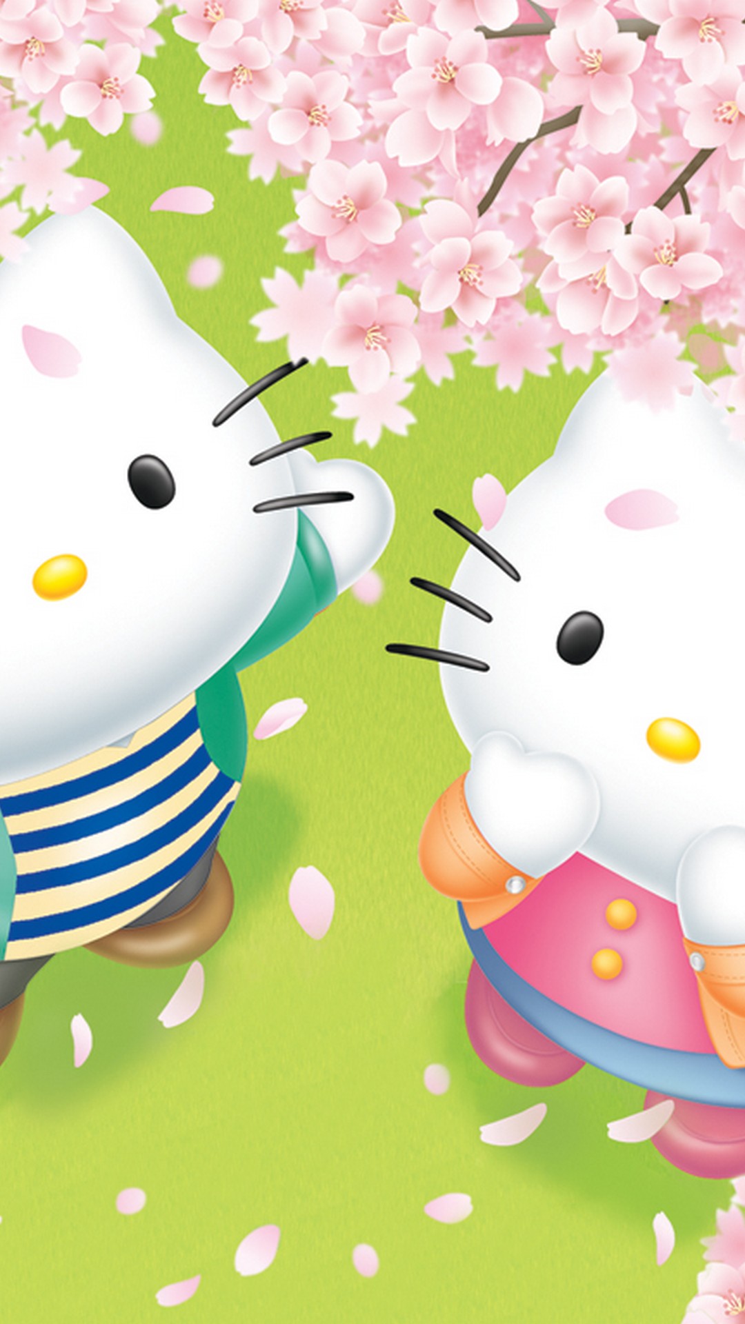 Wallpaper Android Hello Kitty with resolution 1080X1920 pixel. You can make this wallpaper for your Android backgrounds, Tablet, Smartphones Screensavers and Mobile Phone Lock Screen