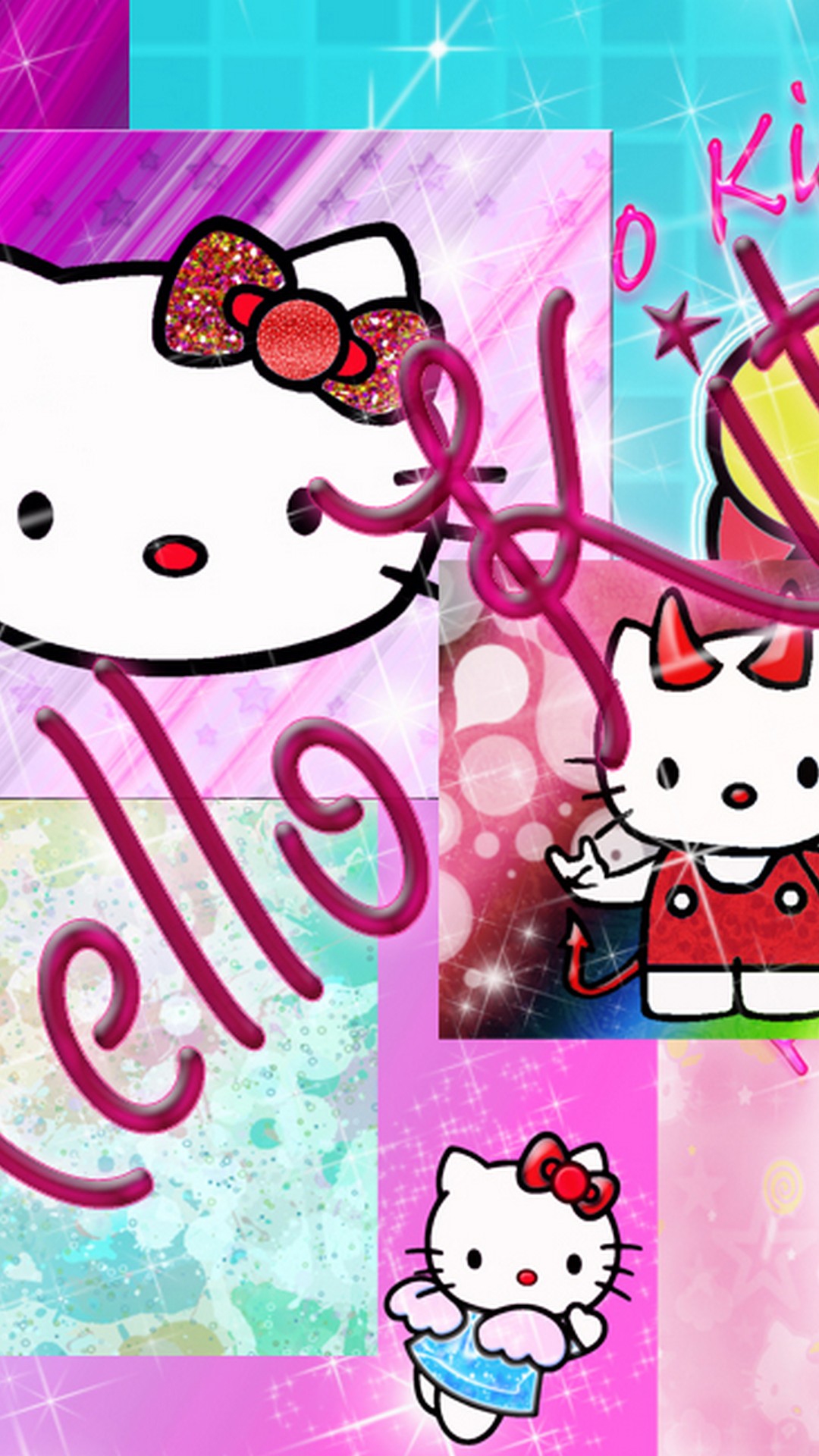 Wallpaper Android Sanrio Hello Kitty with resolution 1080X1920 pixel. You can make this wallpaper for your Android backgrounds, Tablet, Smartphones Screensavers and Mobile Phone Lock Screen