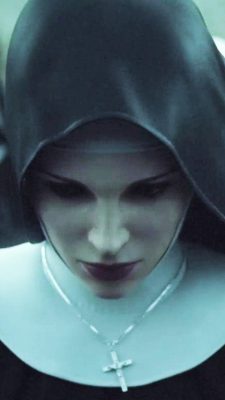 Android Wallpaper The Nun Movie with resolution 1080X1920 pixel. You can make this wallpaper for your Android backgrounds, Tablet, Smartphones Screensavers and Mobile Phone Lock Screen