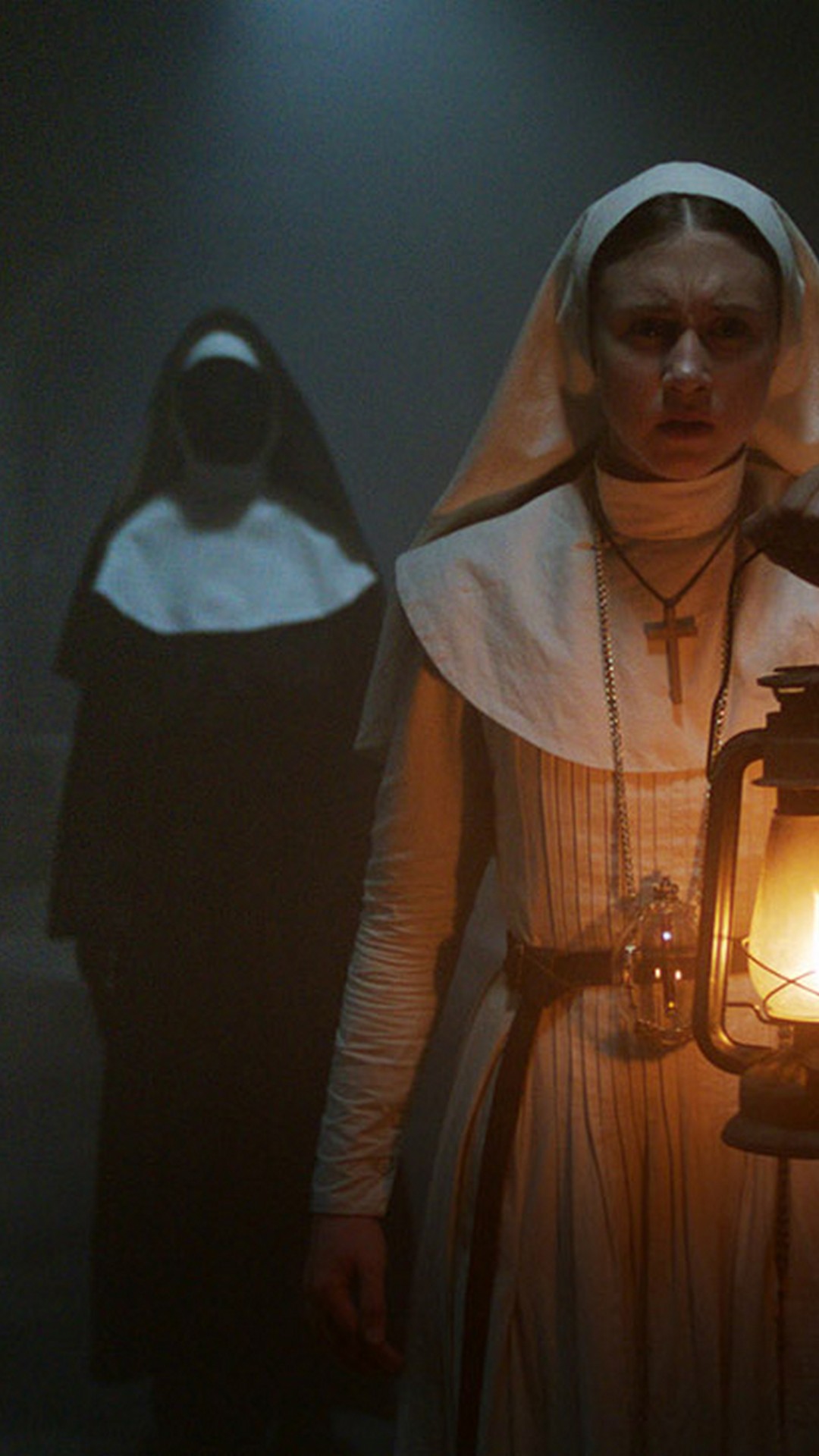 Android Wallpaper The Nun with image resolution 1080x1920 pixel. You can make this wallpaper for your Android backgrounds, Tablet, Smartphones Screensavers and Mobile Phone Lock Screen