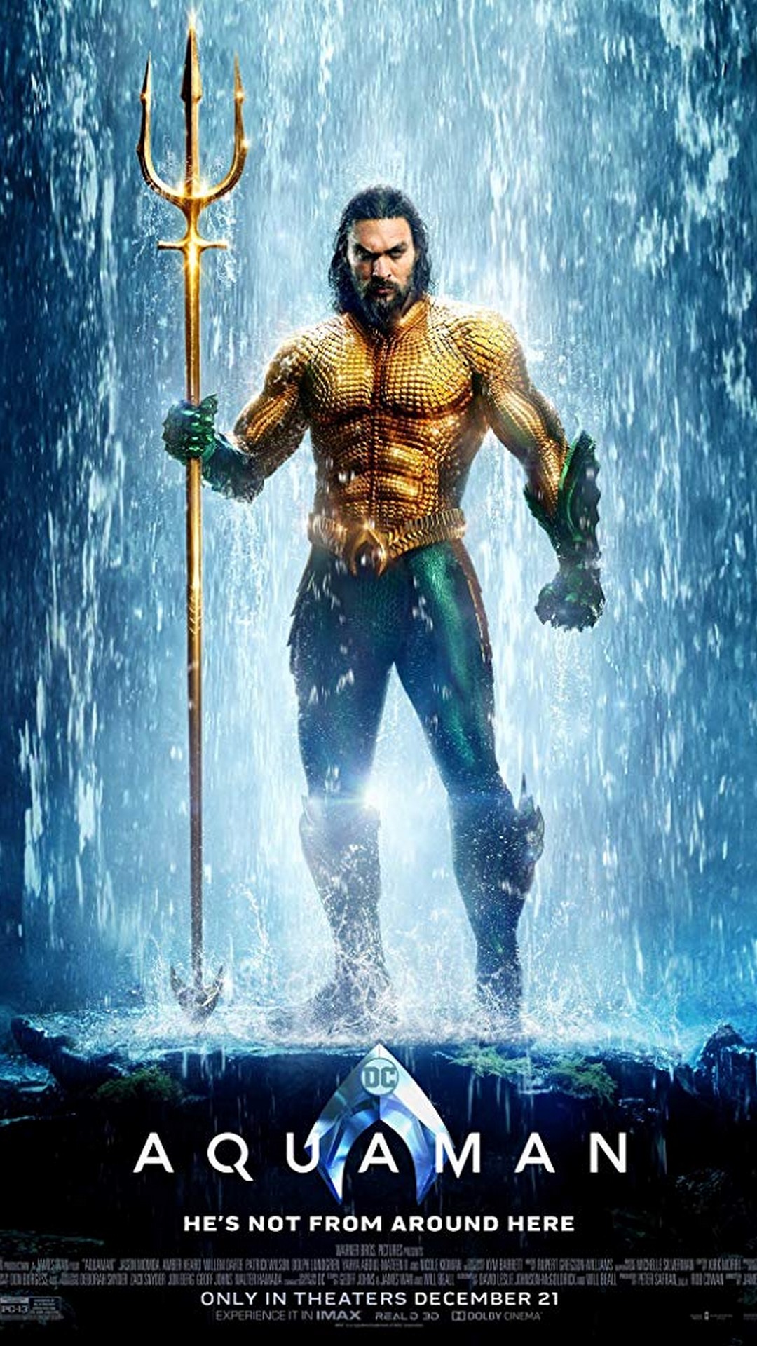 Android Wallpaper Aquaman with image resolution 1080x1920 pixel. You can make this wallpaper for your Android backgrounds, Tablet, Smartphones Screensavers and Mobile Phone Lock Screen