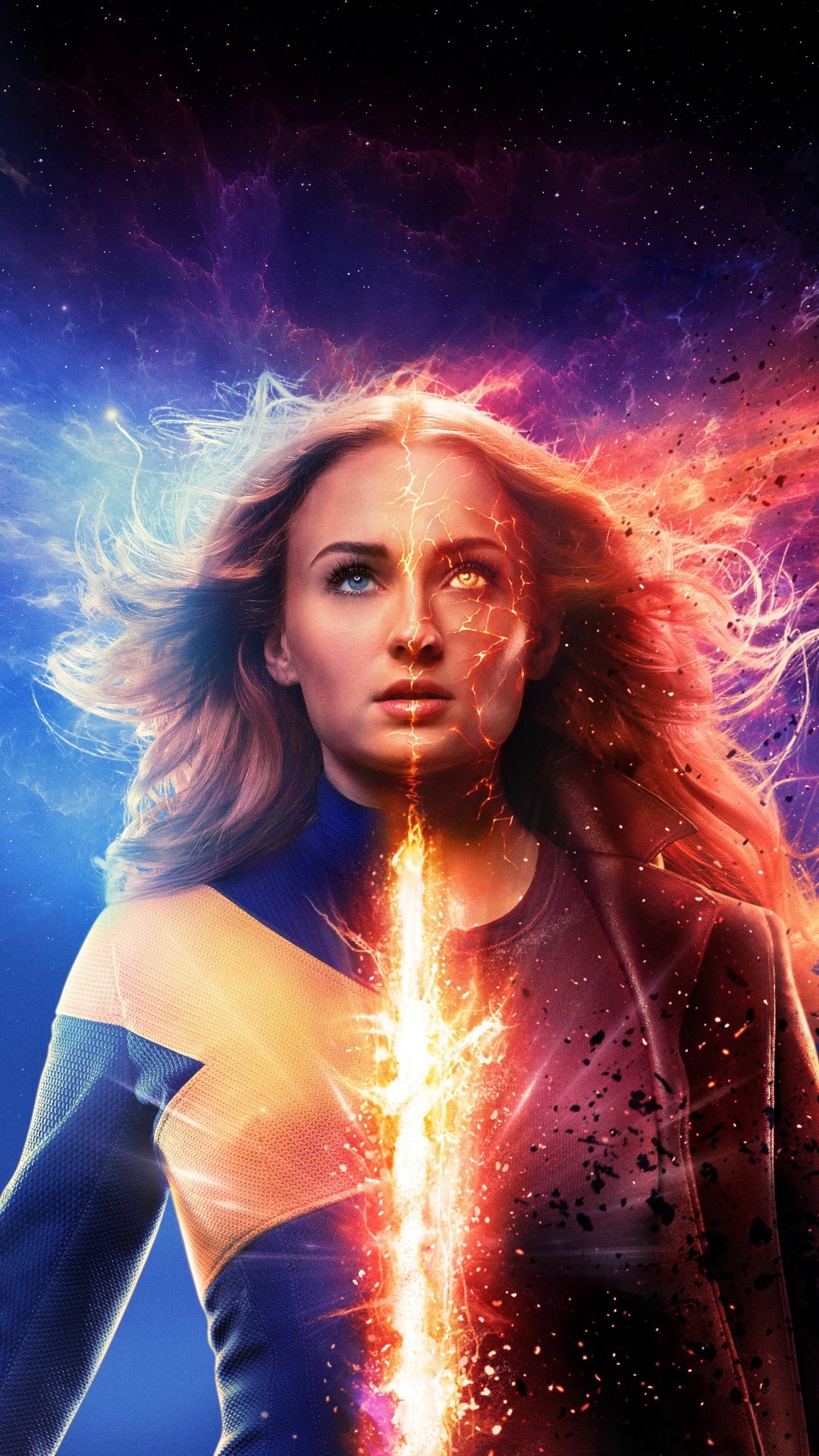 Wallpaper Dark Phoenix 2019 Android with high-resolution 1080x1920 pixel. You can use this wallpaper for your Android backgrounds, Tablet, Samsung Screensavers, Mobile Phone Lock Screen and another Smartphones device