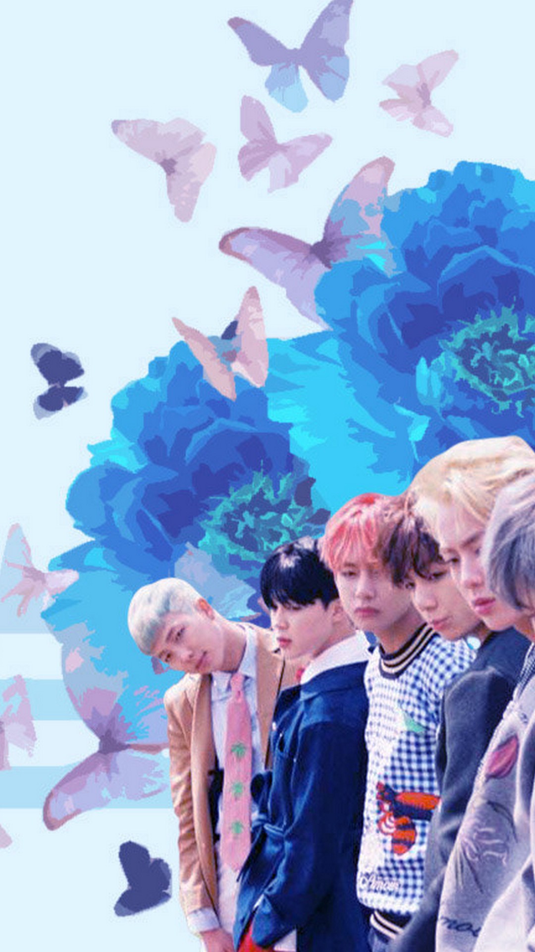 Android Wallpaper BTS with high-resolution 1080x1920 pixel. You can use this wallpaper for your Android backgrounds, Tablet, Samsung Screensavers, Mobile Phone Lock Screen and another Smartphones device