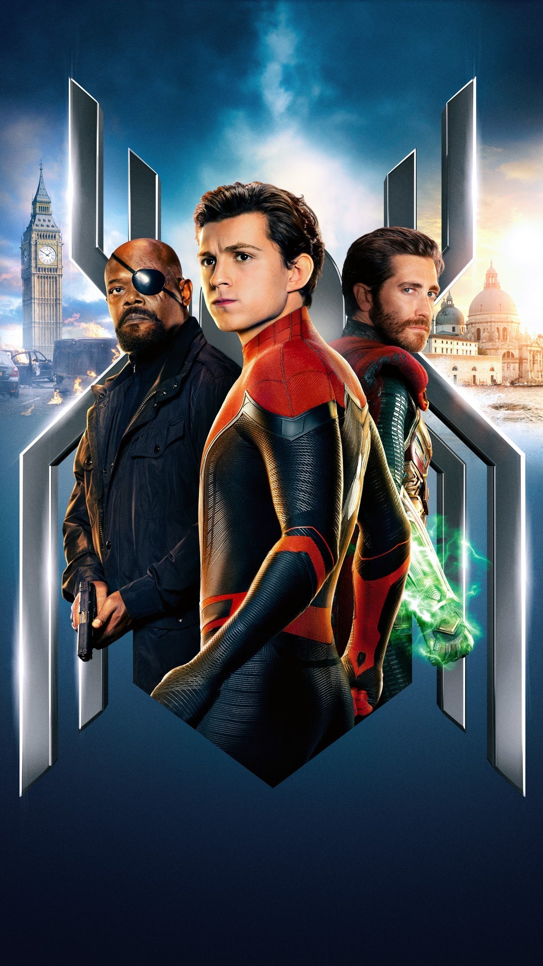 Spider-Man Far From Home Wallpaper Android with high-resolution 1080x1920 pixel. You can use this wallpaper for your Android backgrounds, Tablet, Samsung Screensavers, Mobile Phone Lock Screen and another Smartphones device