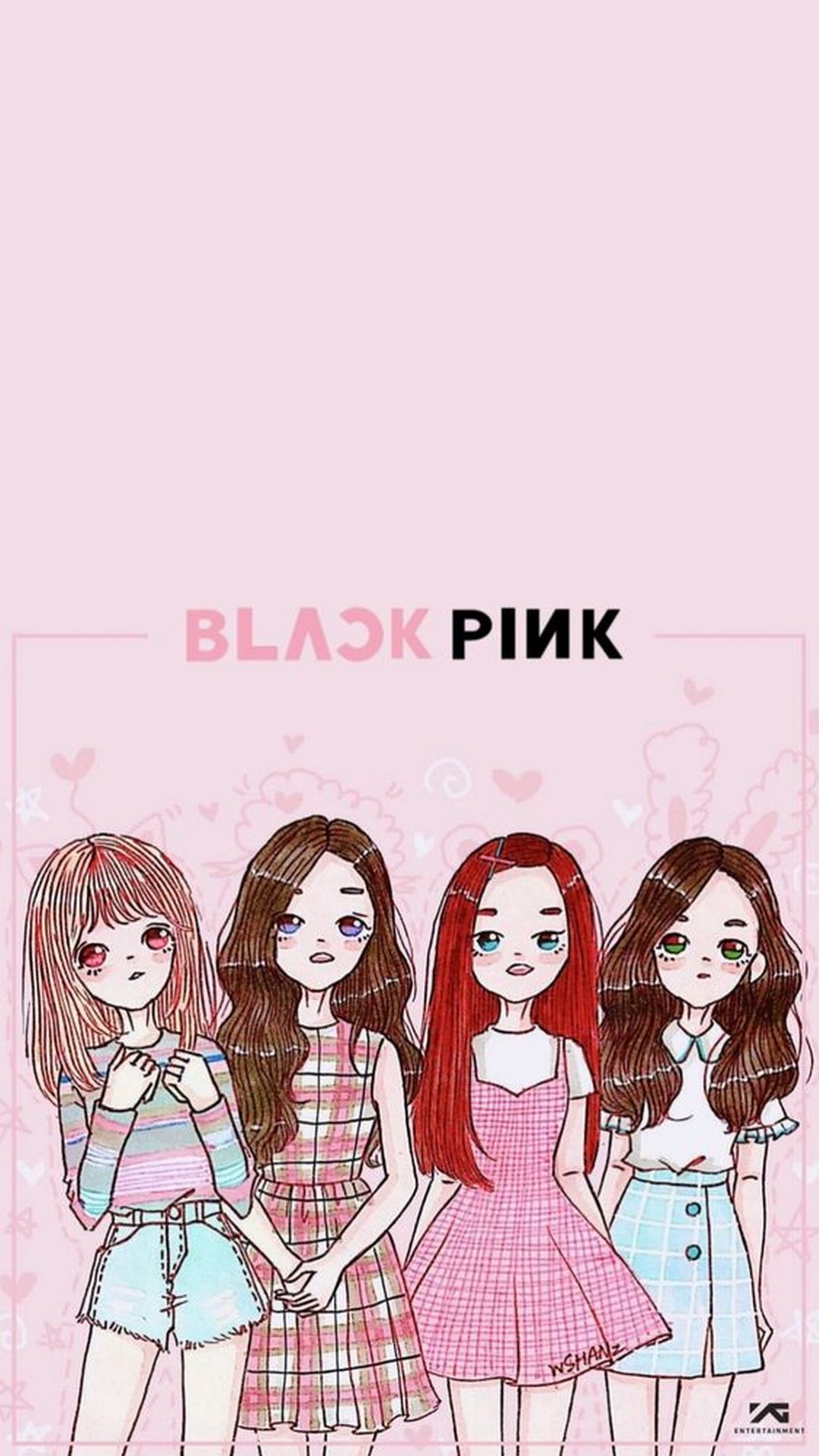 K-POP Blackpink Android Wallpaper with high-resolution 1080x1920 pixel. You can use this wallpaper for your Android backgrounds, Tablet, Samsung Screensavers, Mobile Phone Lock Screen and another Smartphones device