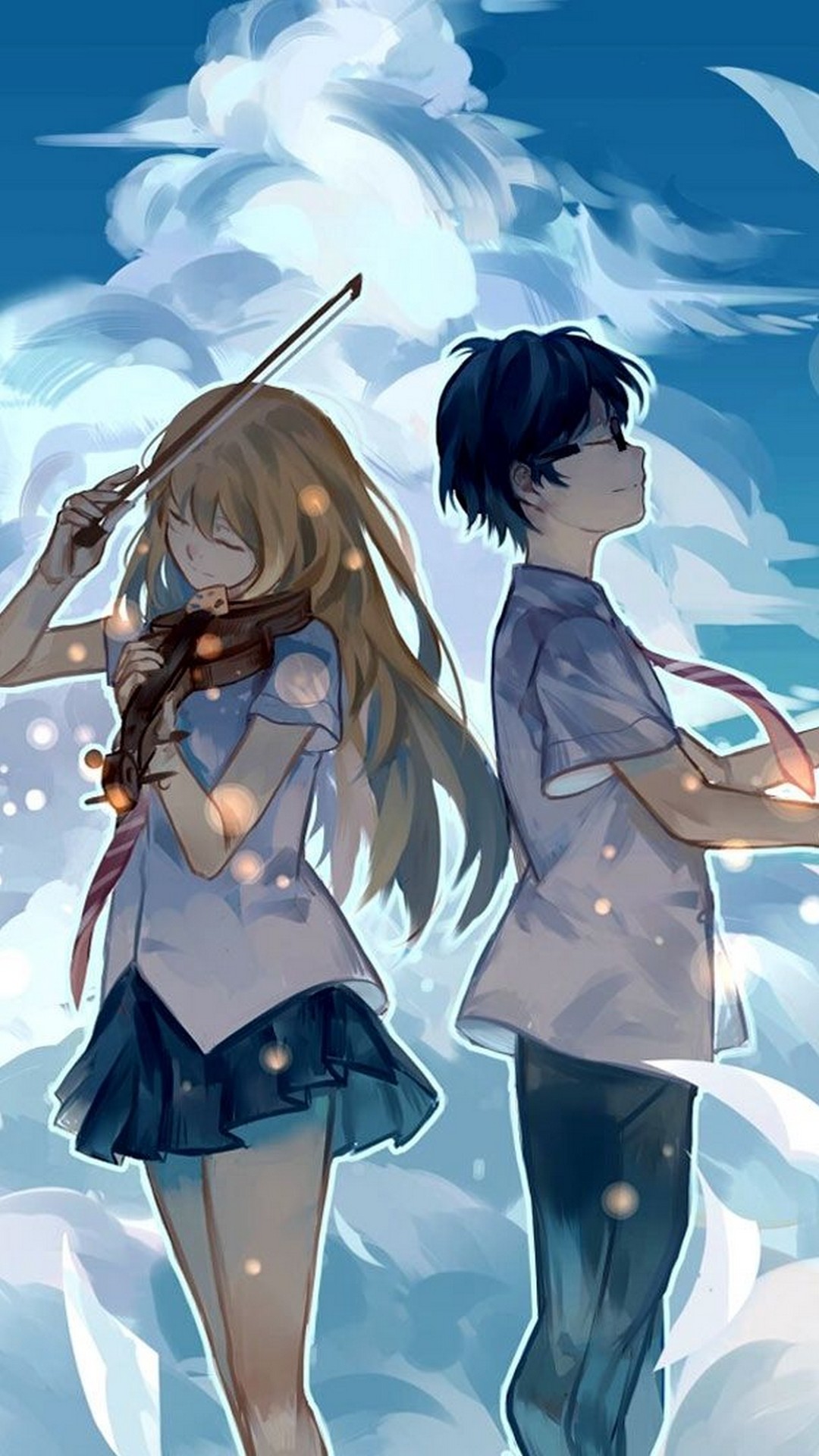 Couple Anime Wallpaper gambar ke 9