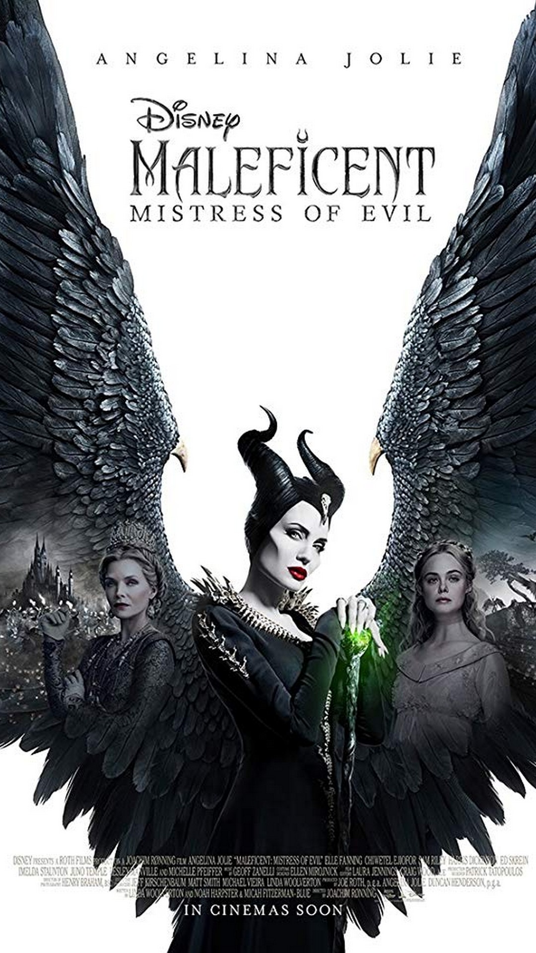 Maleficent Mistress of Evil Android Wallpaper with high-resolution 1080x1920 pixel. You can use this wallpaper for your Android backgrounds, Tablet, Samsung Screensavers, Mobile Phone Lock Screen and another Smartphones device