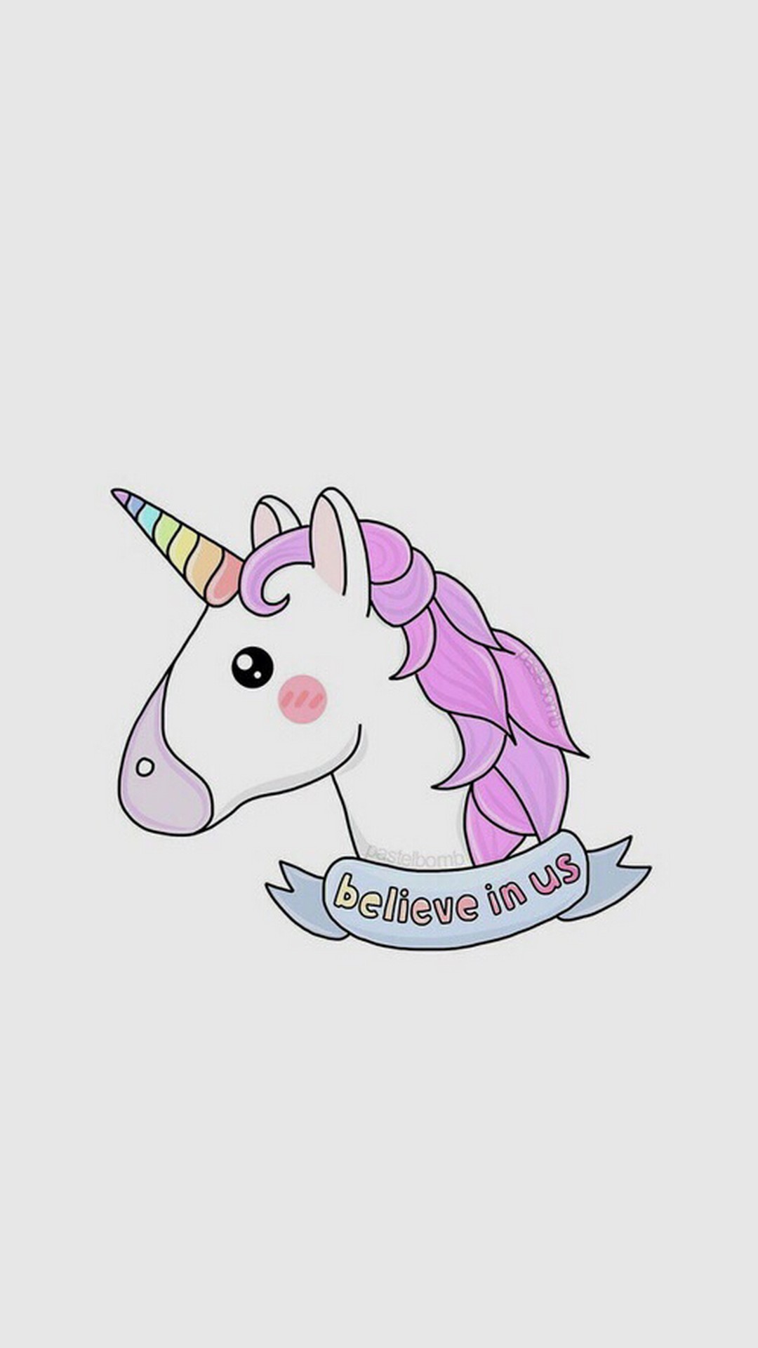 Cute Unicorn Wallpaper Android with high-resolution 1080x1920 pixel. You can use this wallpaper for your Android backgrounds, Tablet, Samsung Screensavers, Mobile Phone Lock Screen and another Smartphones device