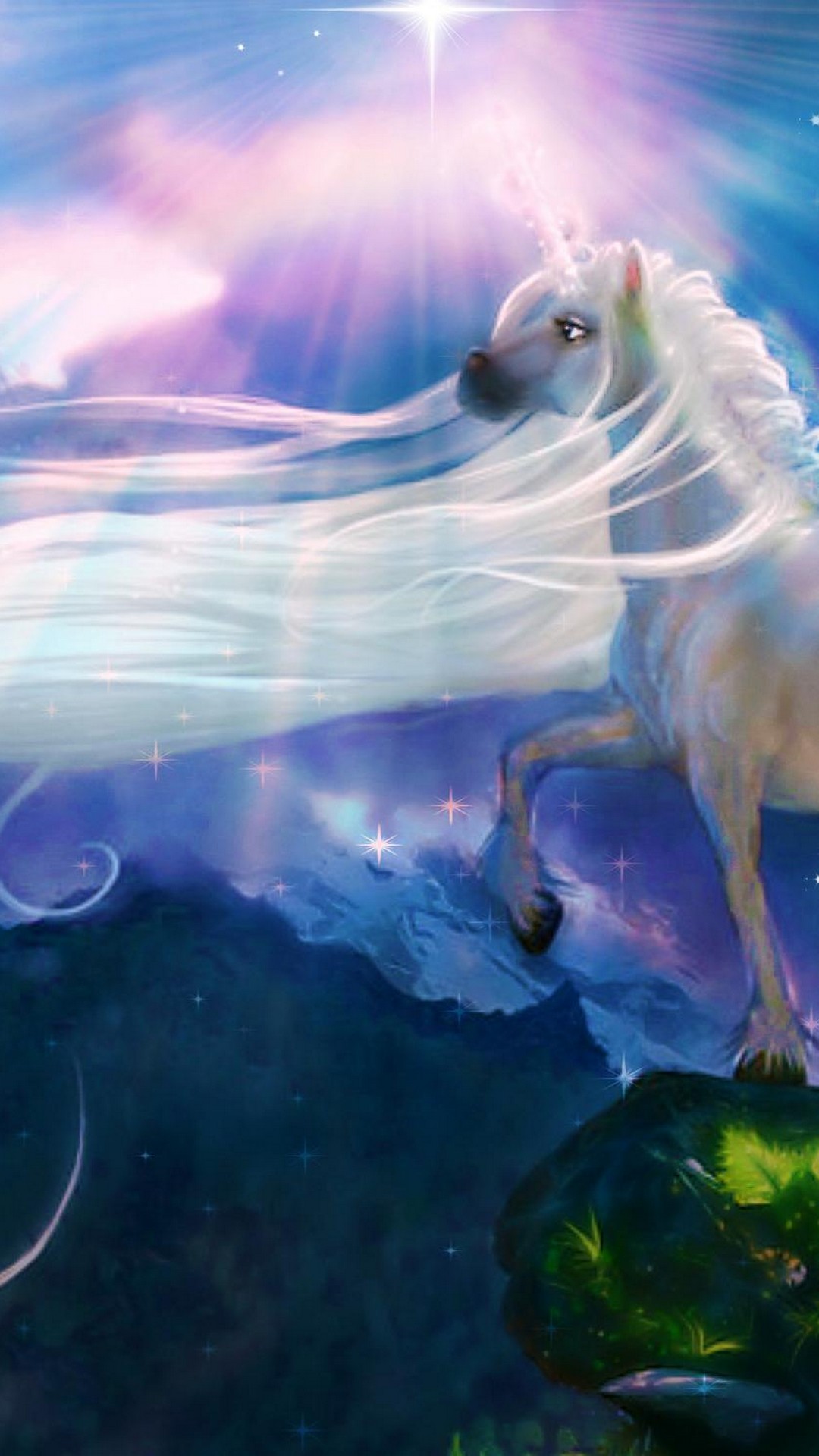 Wallpaper Android Unicorn with high-resolution 1080x1920 pixel. You can use this wallpaper for your Android backgrounds, Tablet, Samsung Screensavers, Mobile Phone Lock Screen and another Smartphones device