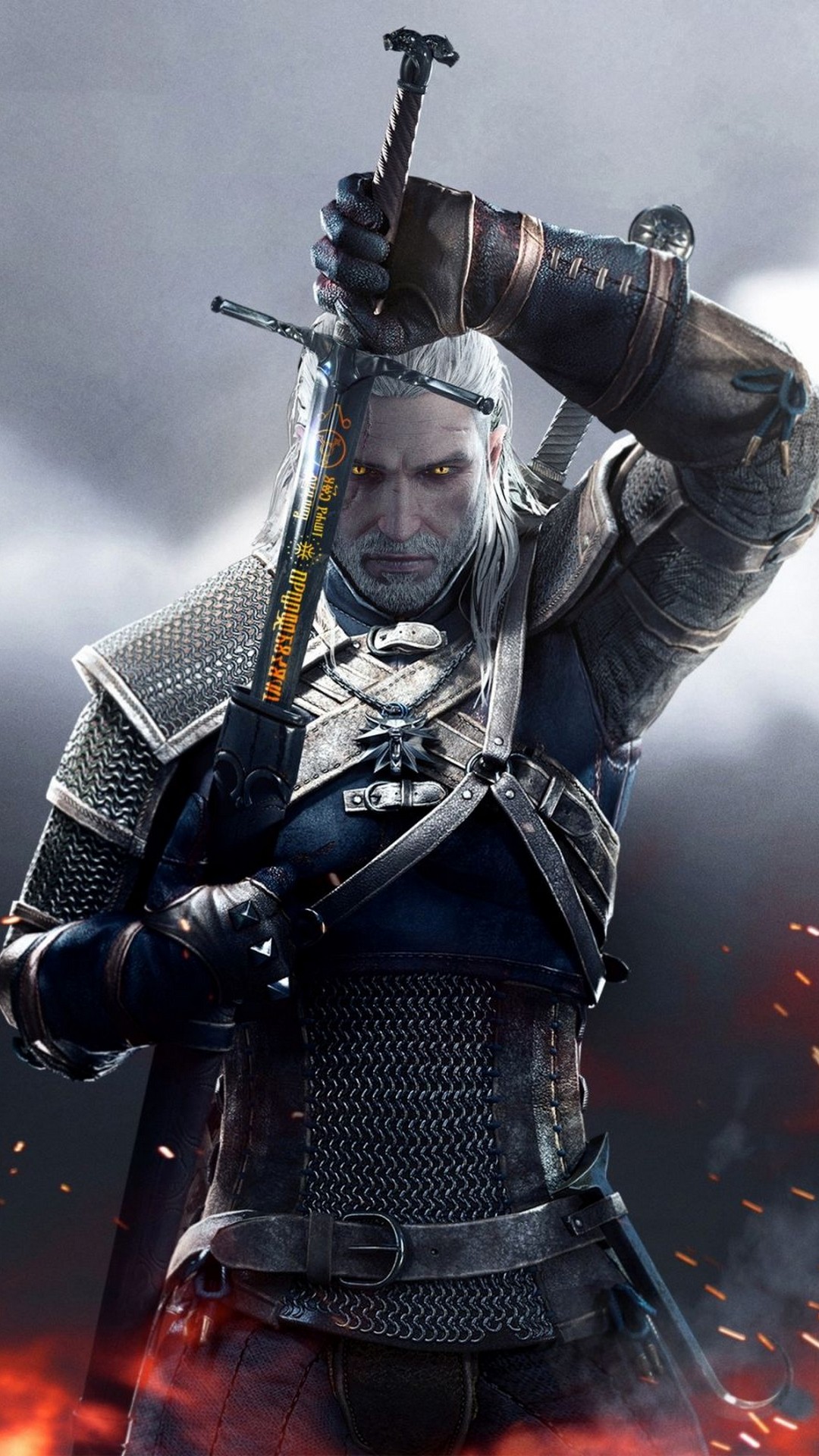 Wallpapers Phone The Witcher With high-resolution 1080X1920 pixel. You can use this wallpaper for your Android backgrounds, Tablet, Samsung Screensavers, Mobile Phone Lock Screen and another Smartphones device