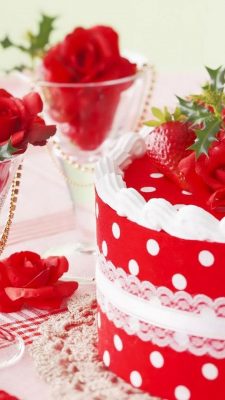 Strawberry Cake HD Wallpapers For Android With high-resolution 1080X1920 pixel. You can use this wallpaper for your Android backgrounds, Tablet, Samsung Screensavers, Mobile Phone Lock Screen and another Smartphones device