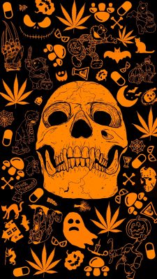 Wallpaper Android Halloween Aesthetic With high-resolution 1080X1920 pixel. You can use this wallpaper for your Android backgrounds, Tablet, Samsung Screensavers, Mobile Phone Lock Screen and another Smartphones device